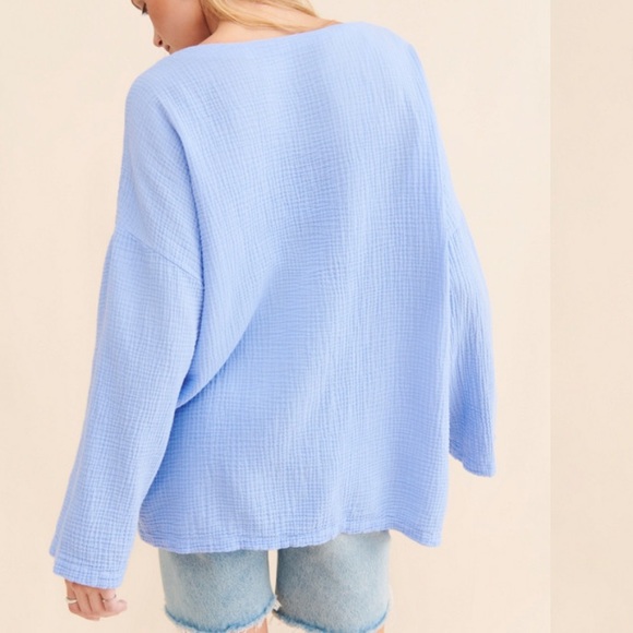 Riverside tool and dye wrap top size 1 Preloved - Picture 2 of 8